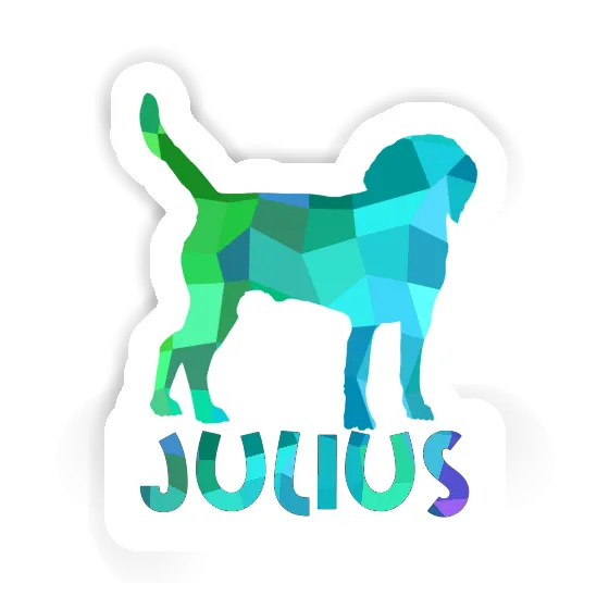 Julius Autocollant Chien Gift package Image