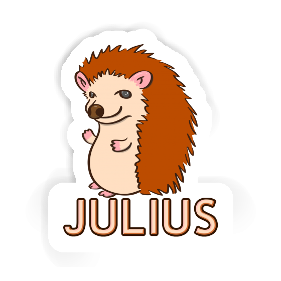 Aufkleber Igel Julius Image