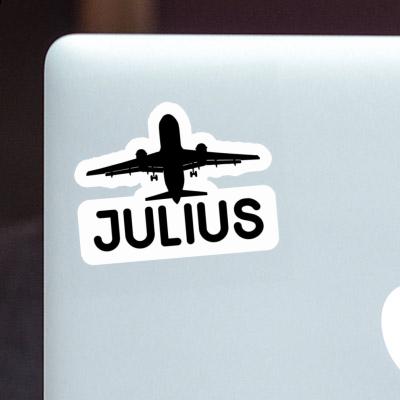 Sticker Julius Jumbo-Jet Notebook Image