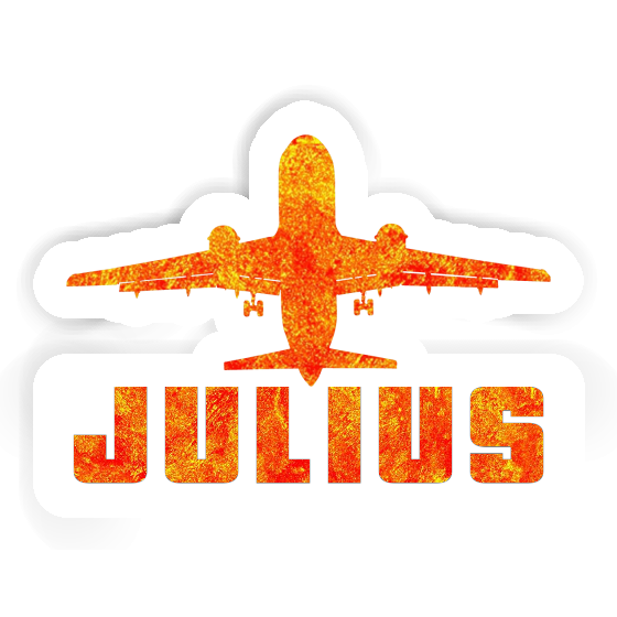 Aufkleber Jumbo-Jet Julius Image