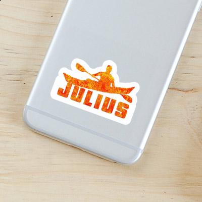 Sticker Kayaker Julius Notebook Image