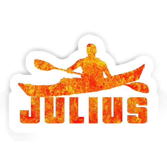 Sticker Kayaker Julius Laptop Image