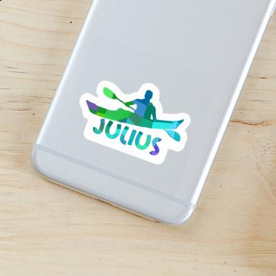 Kayaker Sticker Julius Notebook Image