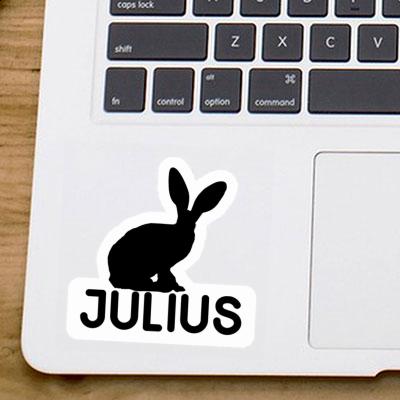 Julius Autocollant Lapin Image