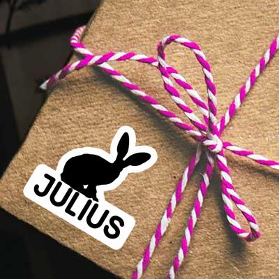 Julius Autocollant Lapin Gift package Image