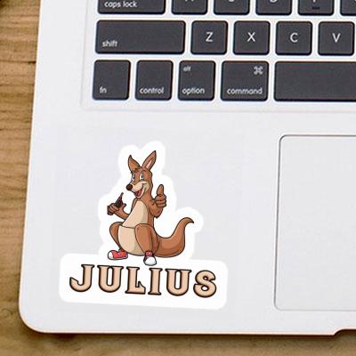 Julius Sticker Kangaroo Notebook Image