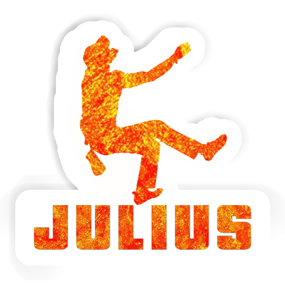 Sticker Climber Julius Notebook Image