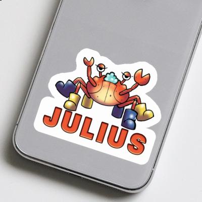 Julius Sticker Crab Notebook Image