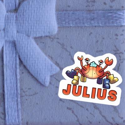 Julius Sticker Crab Laptop Image