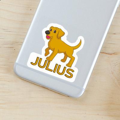 Sticker Julius Dog Image