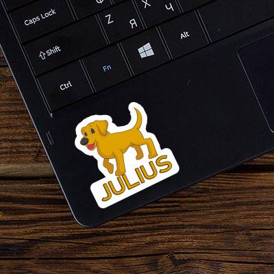 Sticker Julius Dog Gift package Image