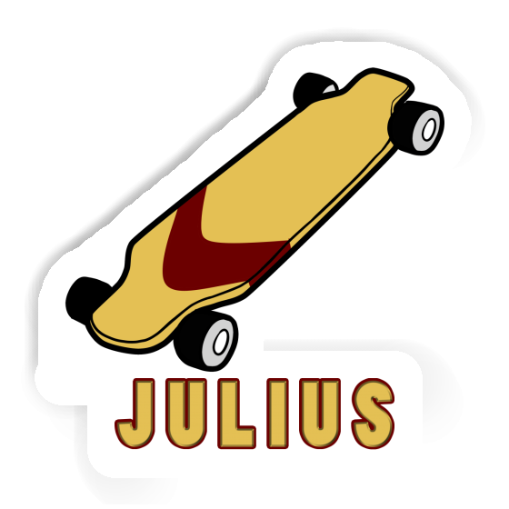 Julius Sticker Skateboard Notebook Image