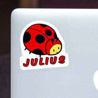 Sticker Julius Ladybug Laptop Image