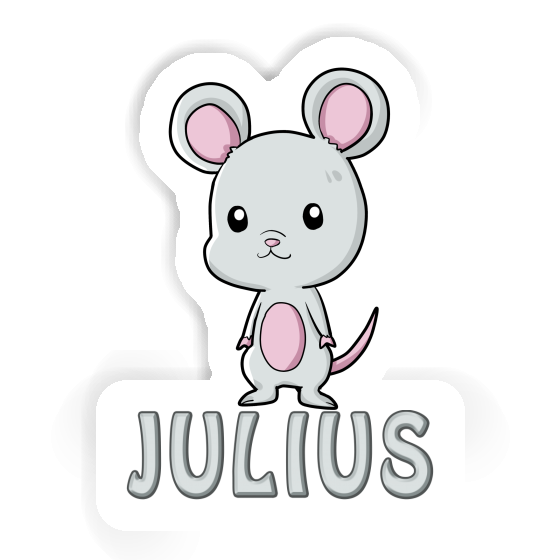 Autocollant Julius Souris Gift package Image