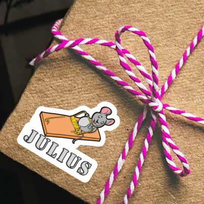 Autocollant Julius Souris Gift package Image