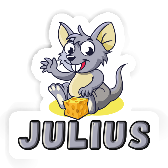 Sticker Julius Mouse Notebook Image