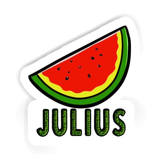 Julius Aufkleber Wassermelone Gift package Image