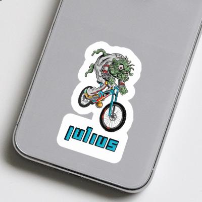 Sticker Julius Downhill Biker Laptop Image