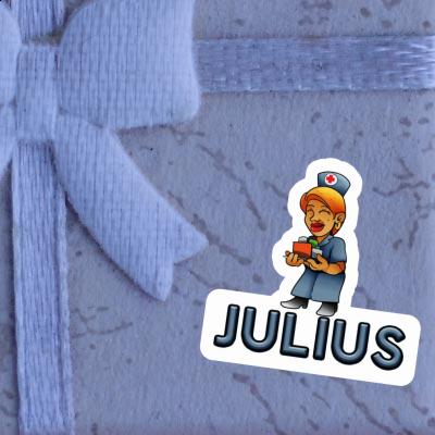 Infirmière Autocollant Julius Gift package Image