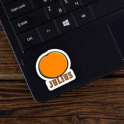 Orange Sticker Julius Gift package Image