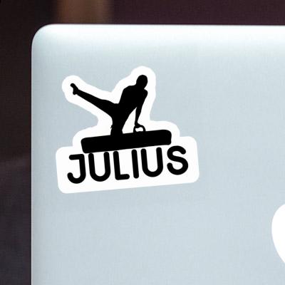 Gymnaste Autocollant Julius Laptop Image