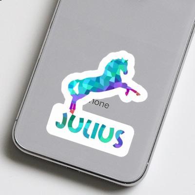 Sticker Julius Horse Notebook Image