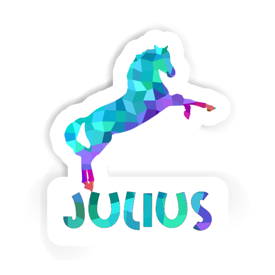 Sticker Julius Horse Laptop Image