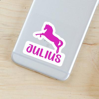 Sticker Julius Horse Laptop Image