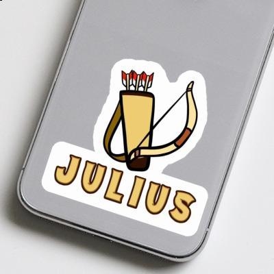 Julius Sticker Pfeilbogen Laptop Image