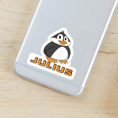 Pinguin Sticker Julius Notebook Image