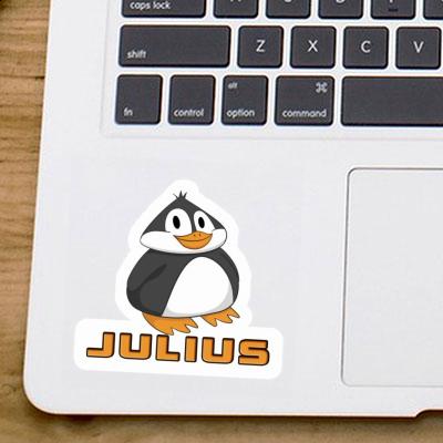 Pinguin Sticker Julius Notebook Image