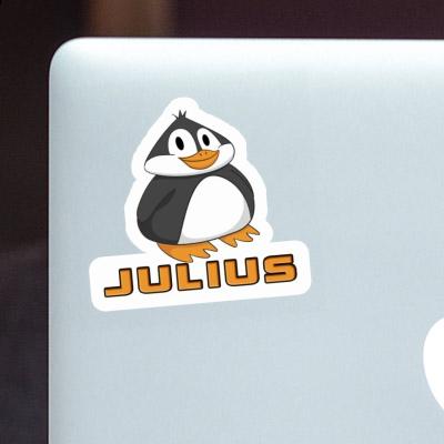 Pinguin Sticker Julius Notebook Image