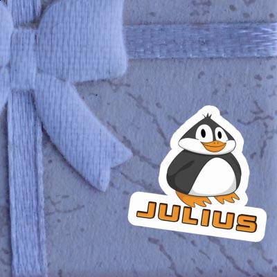 Pinguin Sticker Julius Notebook Image