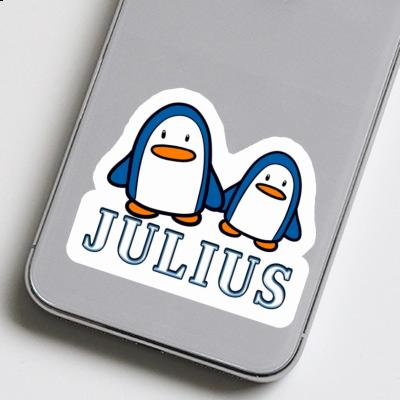 Julius Autocollant Pingouin Notebook Image