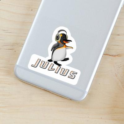 Sticker Penguin Julius Gift package Image