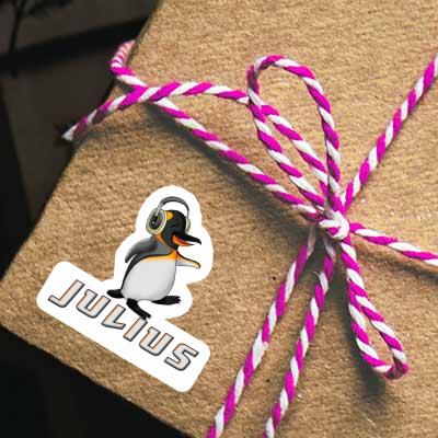 Sticker Penguin Julius Laptop Image