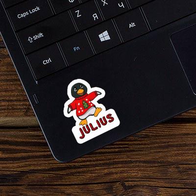 Sticker Julius Pinguin Laptop Image