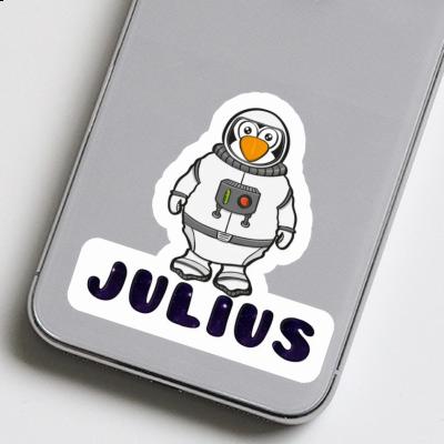 Autocollant Julius Astronaute Gift package Image