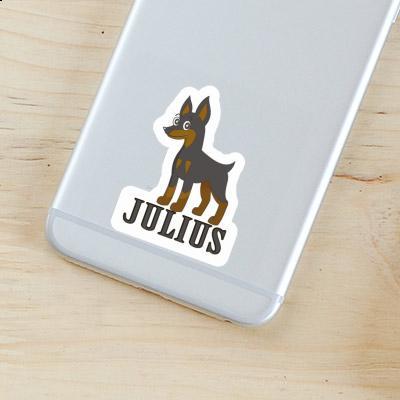 Sticker Pinscher Julius Laptop Image