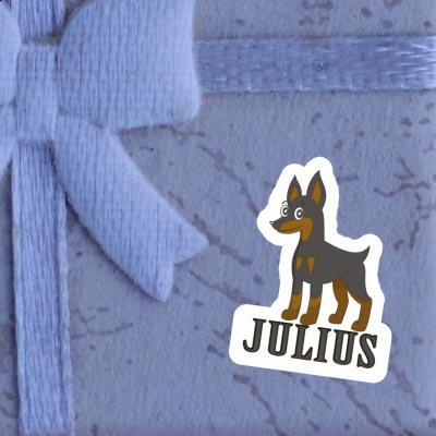 Aufkleber Julius Pinscher Gift package Image