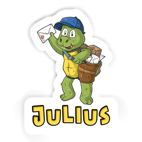 Sticker Julius Postman Gift package Image