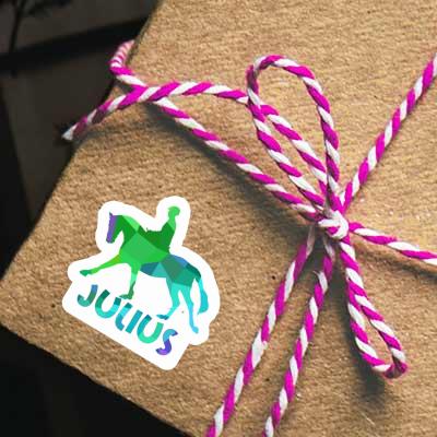 Julius Sticker Horse Rider Image