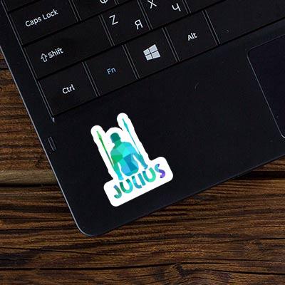 Julius Sticker Ring gymnast Laptop Image