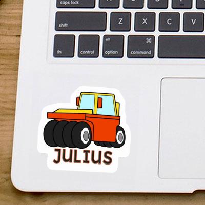 Wheel Roller Sticker Julius Notebook Image