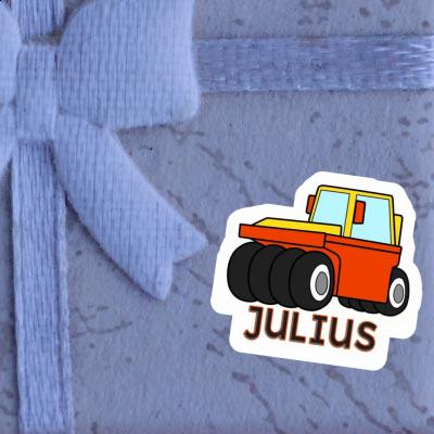 Wheel Roller Sticker Julius Notebook Image