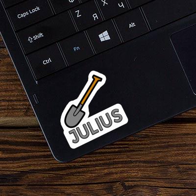 Julius Autocollant Pelle Laptop Image