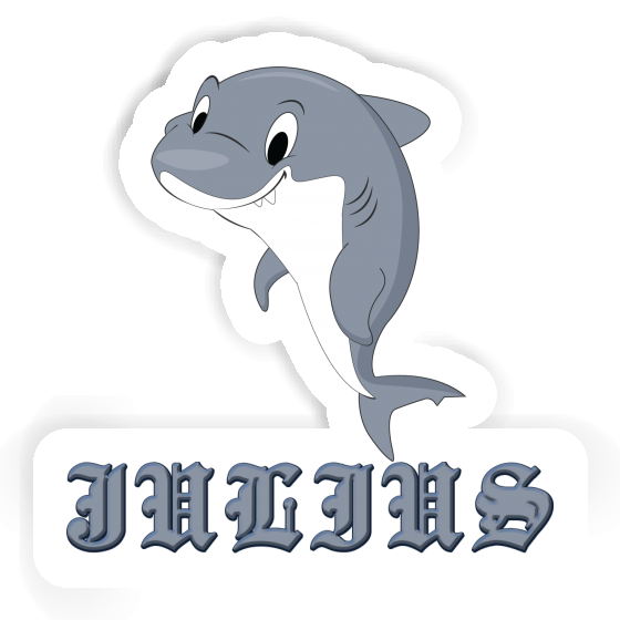 Sticker Julius Shark Gift package Image