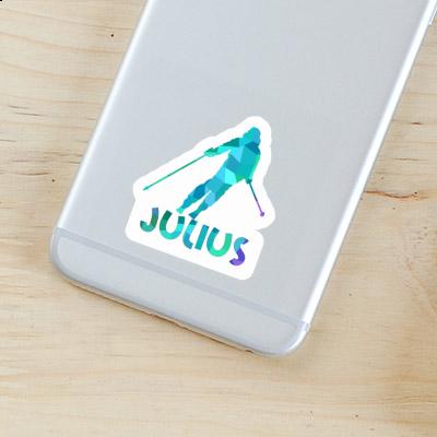 Sticker Skier Julius Image