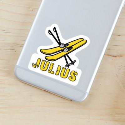 Julius Sticker Ski Image