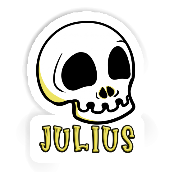 Sticker Julius Skull Gift package Image